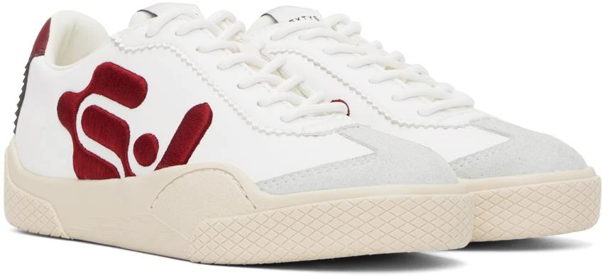 EYTYS White & Red Santos Sneakers 4