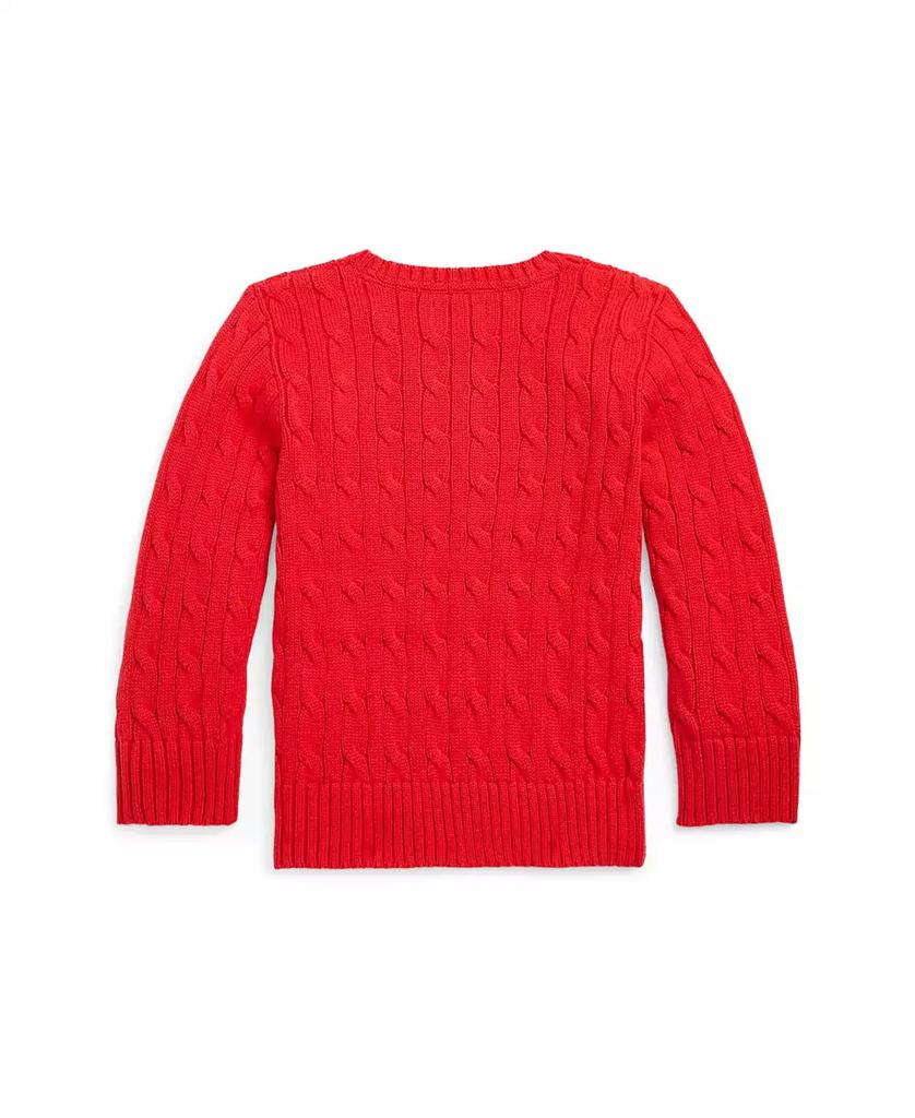 Ralph Lauren Toddler and Little Boys Cable-Knit Cotton Sweater