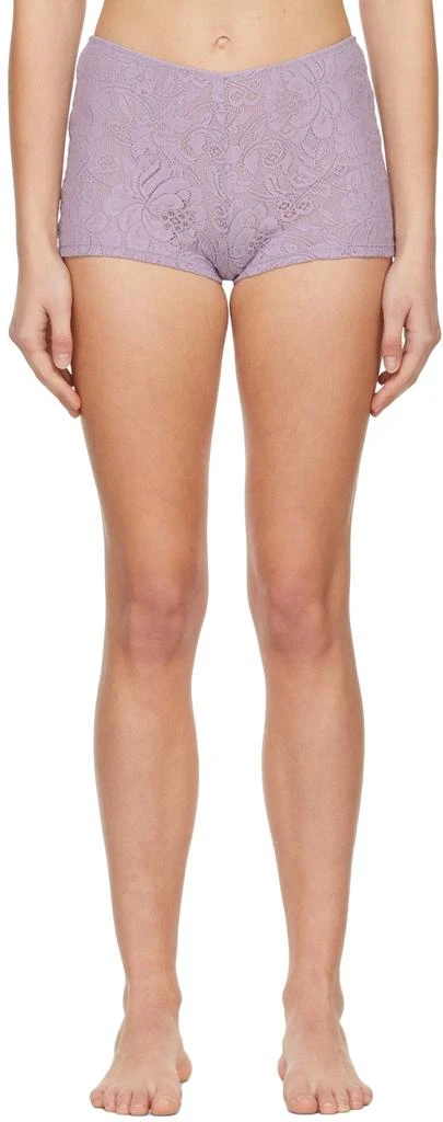 Araks Purple Guinevere Boy Shorts 1