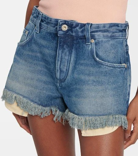 Loewe Paula's Ibiza Anagram denim shorts 4