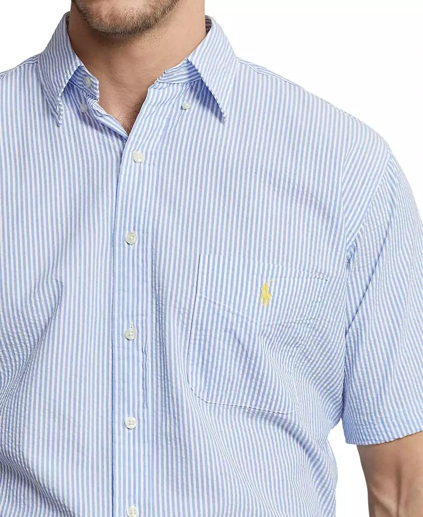 Ralph Lauren Men's Big & Tall Seersucker Shirt 3