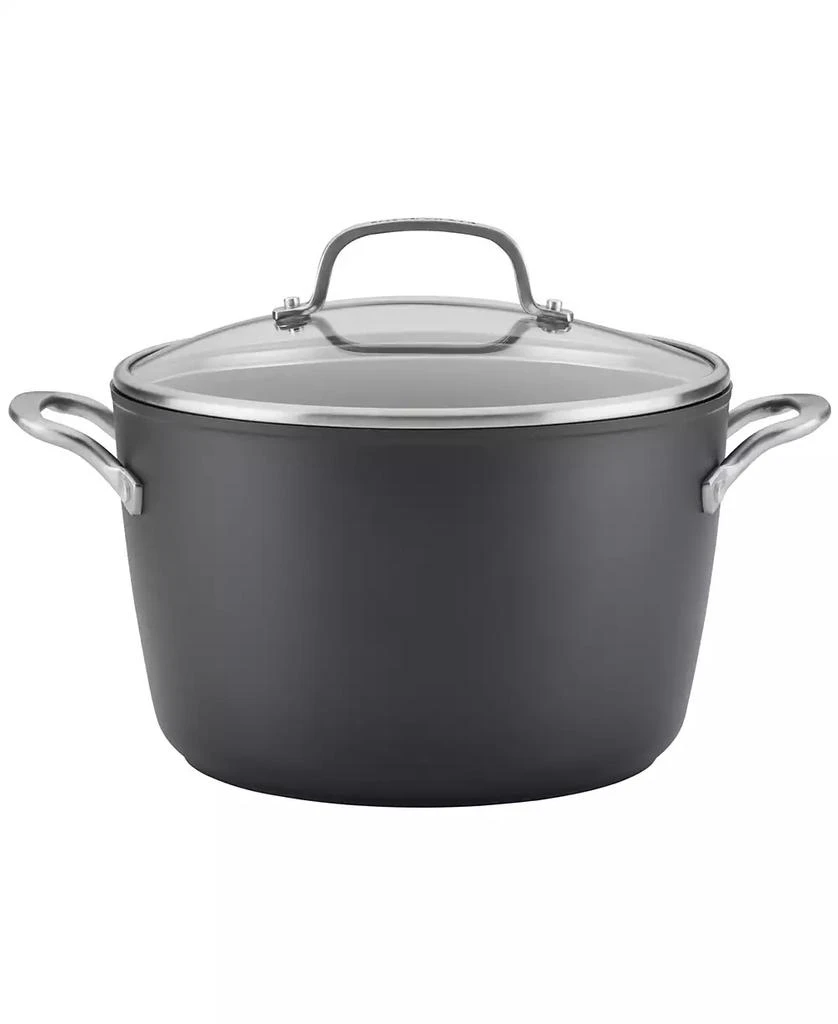 KitchenAid Hard-Anodized 8 Quart Induction Nonstick Stockpot with Lid