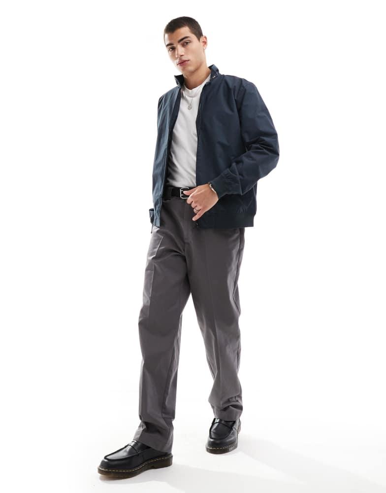 Brave Soul Brave Soul harrington jacket in navy