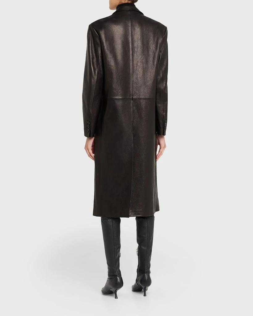 TONYWACK Vegetable-Tanned Leather Coat 3