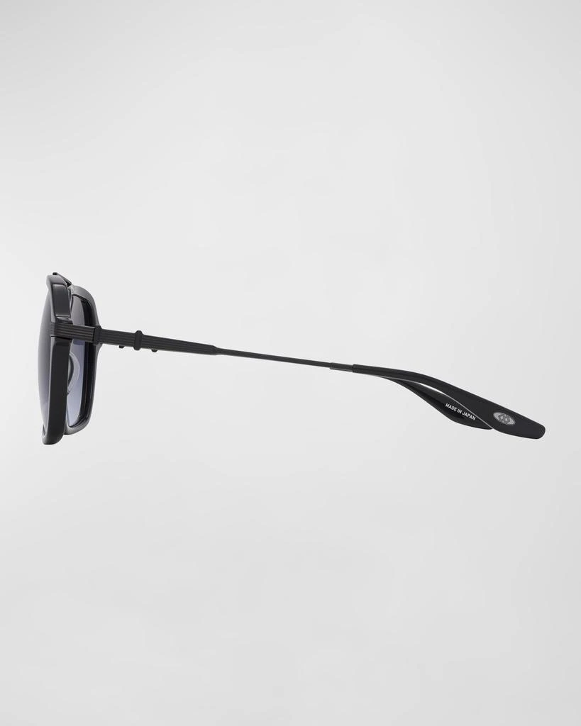 Barton Perreira Men's D.Ellis Acetate and Titanium Square Sunglasses 2