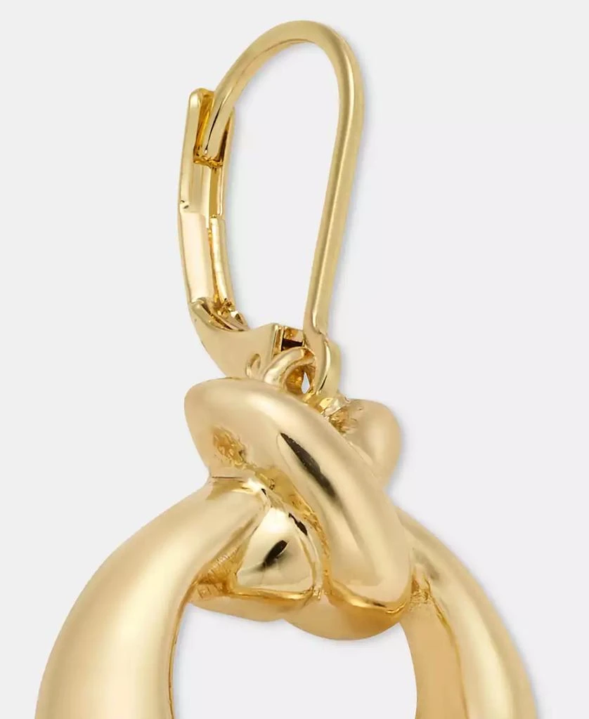 Anne Klein Open Circle Drop Earrings 2