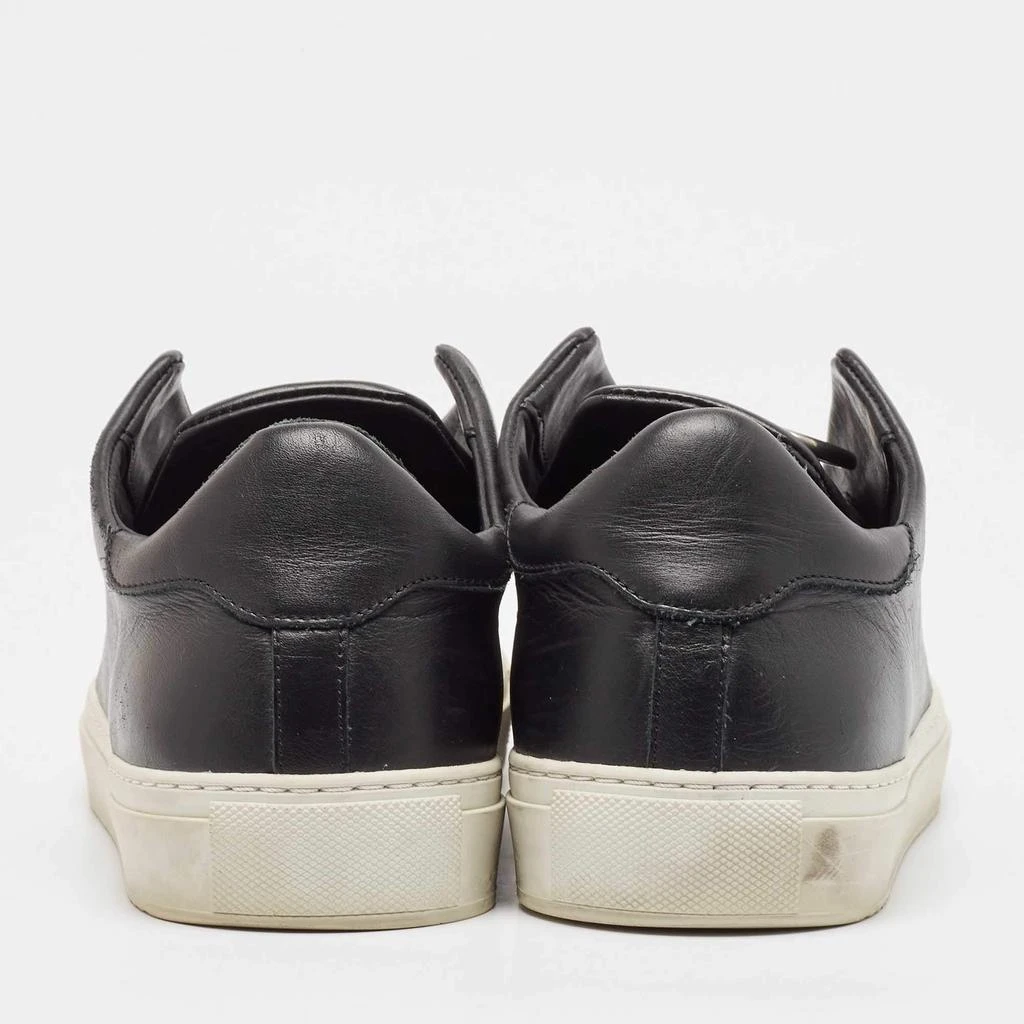 Axel Arigato Axel Arigato Black Leather Clean 90 Zip Up Sneakers Size 40 5