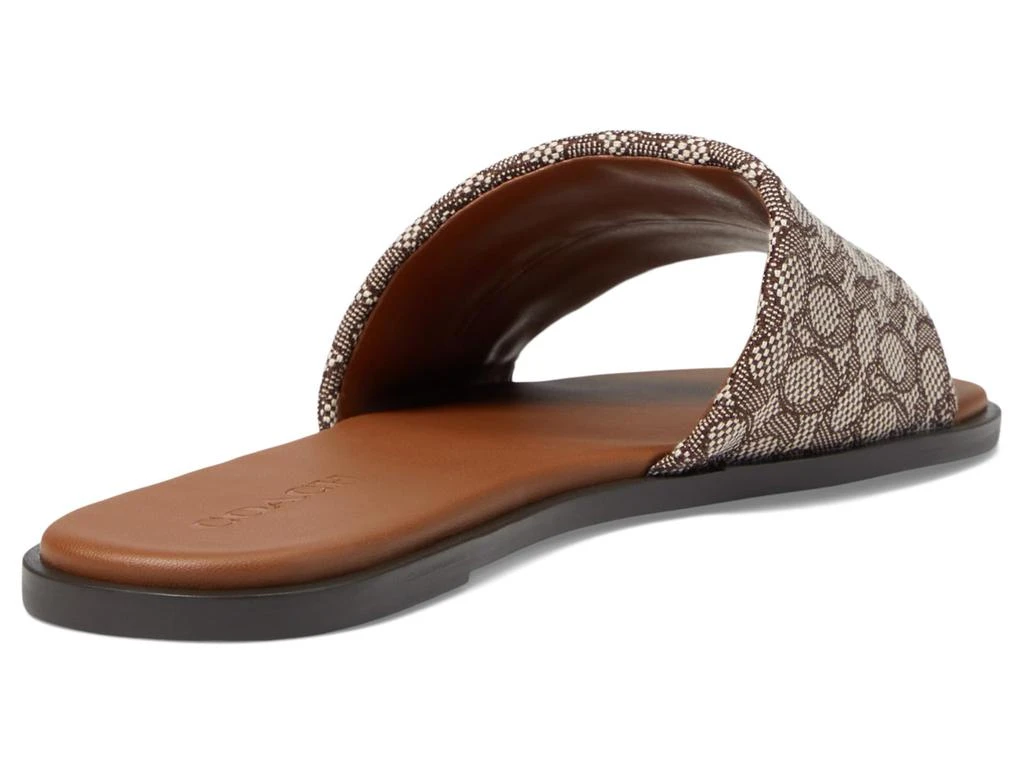 COACH Holly Mini Signature Jacquard Sandal 5