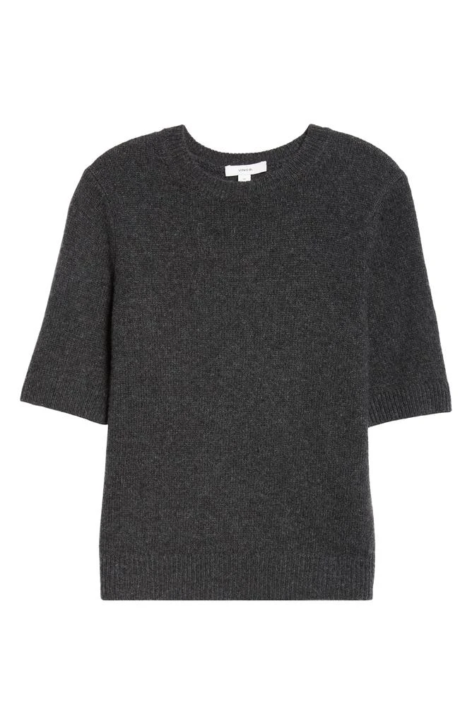 Vince Short Sleeve Wool & Cashmere Sweater 5