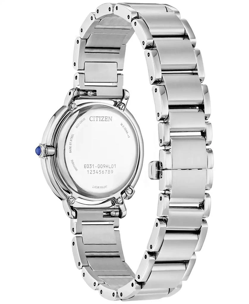 Citizen Eco-Drive Women's L Arcly Diamond Accent Stainless Steel Bracelet Watch 31mm 3