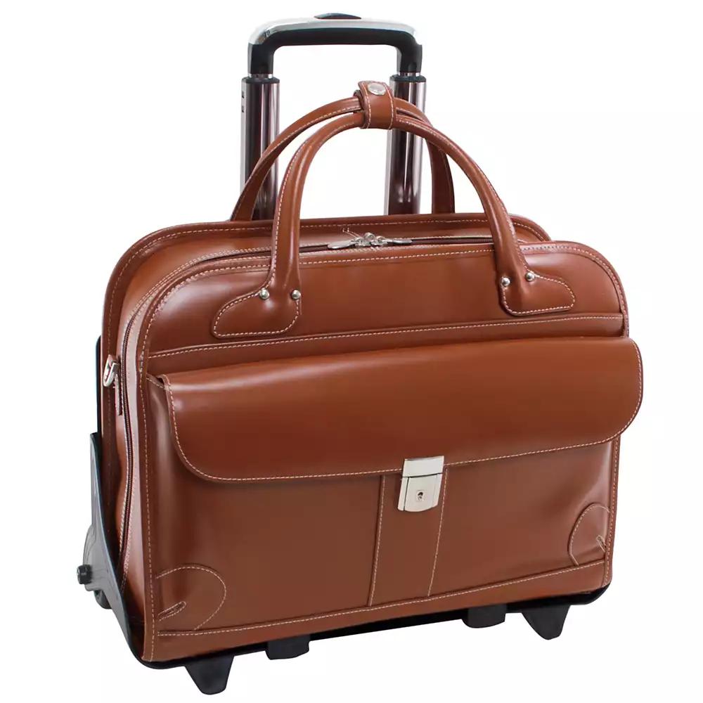 McKlein Lakewood, 15" Fly-Through Checkpoint-Friendly Ladies Laptop Briefcase