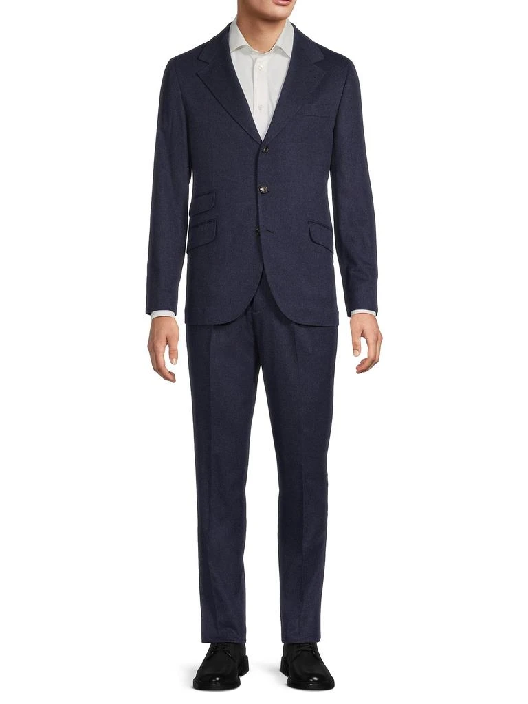 Brunello Cucinelli Wool-Cashmere Modern-Fit Suit 1