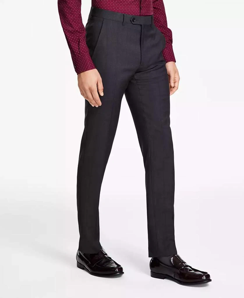 Alfani Men's Slim-Fit Windowpane Check Suit Pants, Created for Macy's 2