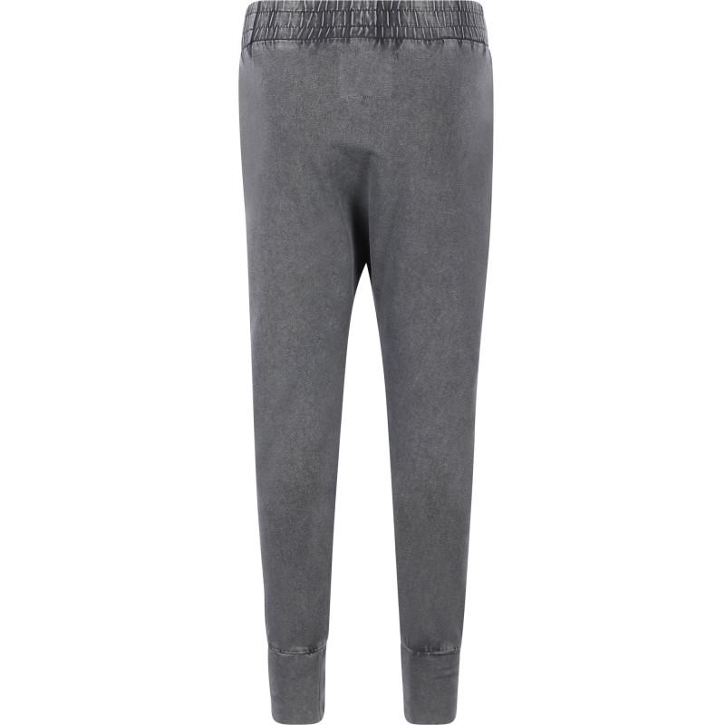 Huxbaby Logo track pants in charcoal grey