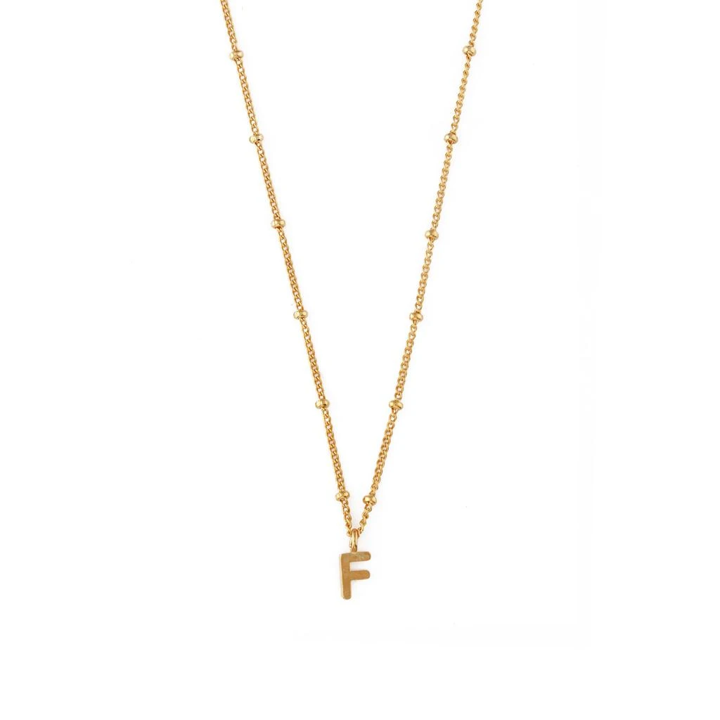 Orelia London Satellite Chain Initial Necklace 9