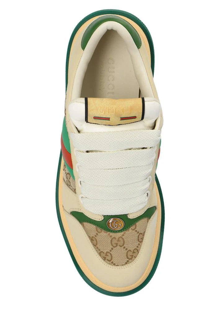 Gucci Gucci Web Detailed Screener Sneakers 4