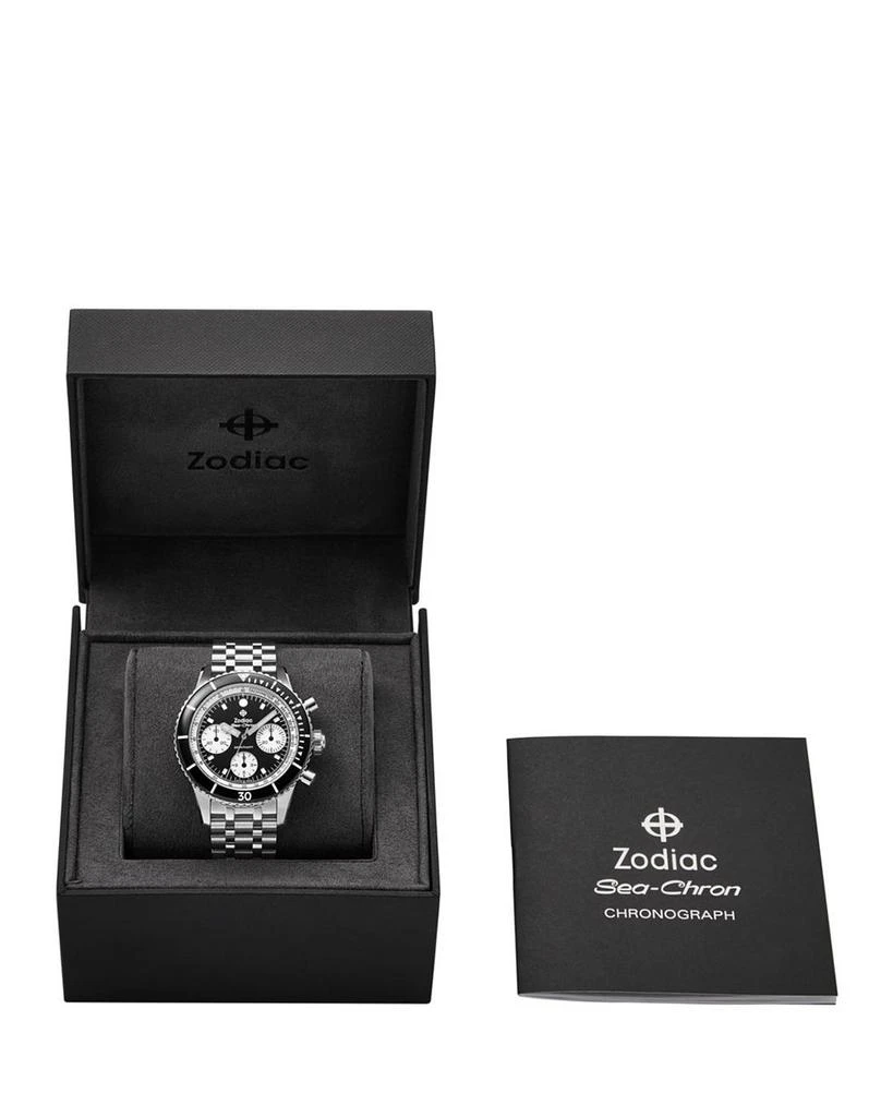 ZODIAC Sea-Chron Automatic Stainless Steel Watch, 42mm 7