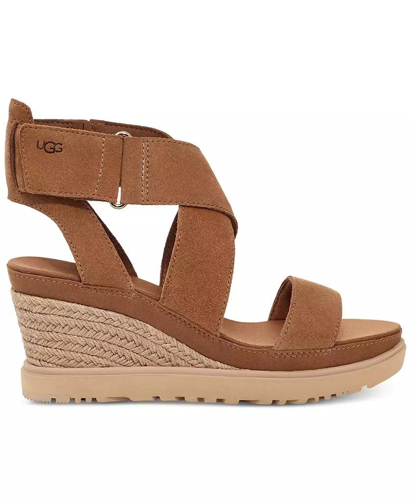 UGG® Women's Ileana Ankle-Strap Espadrille Platform Wedge Sandals 2