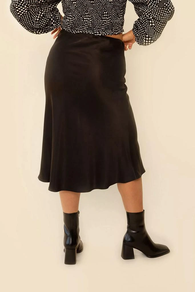 Whimsy and Row Whimsy + Row Donna Tencel Midi Skirt 4