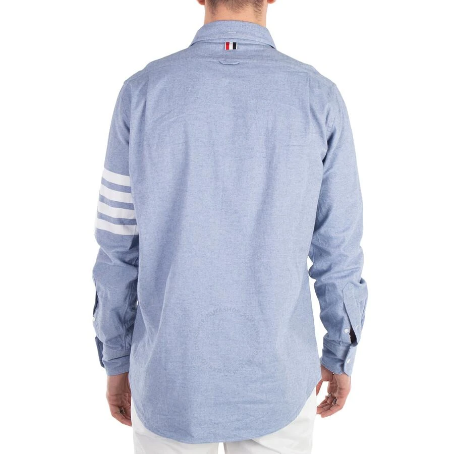 Thom Browne 4 Bar Button Down Flannel Shirt 3