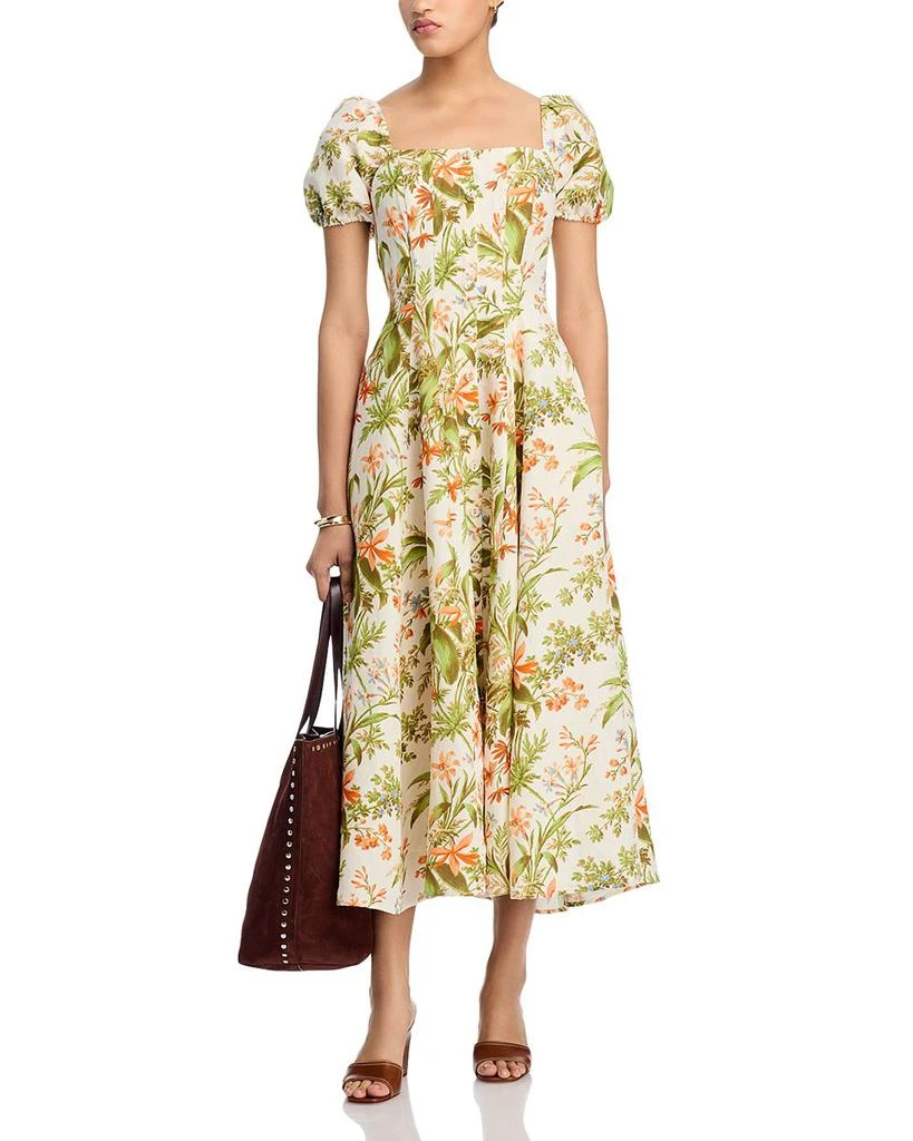 Paige Lindi Silk and Linen Dress 2