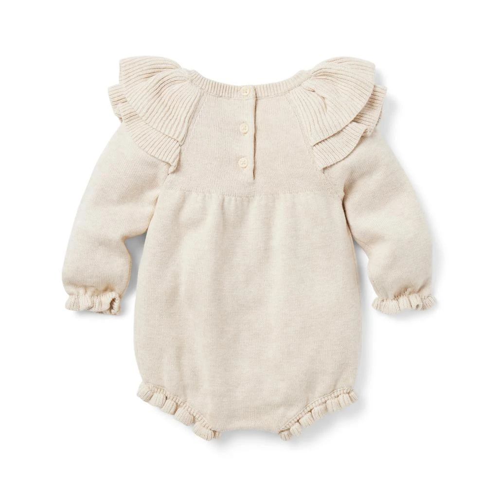 Janie and Jack Embroidered Sweater Bubble (Infant) 2