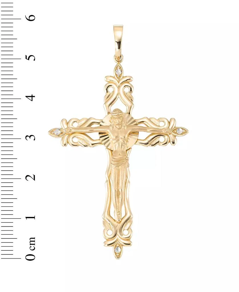Macy
s Crucifix Pendant In 10K Yellow Gold 4