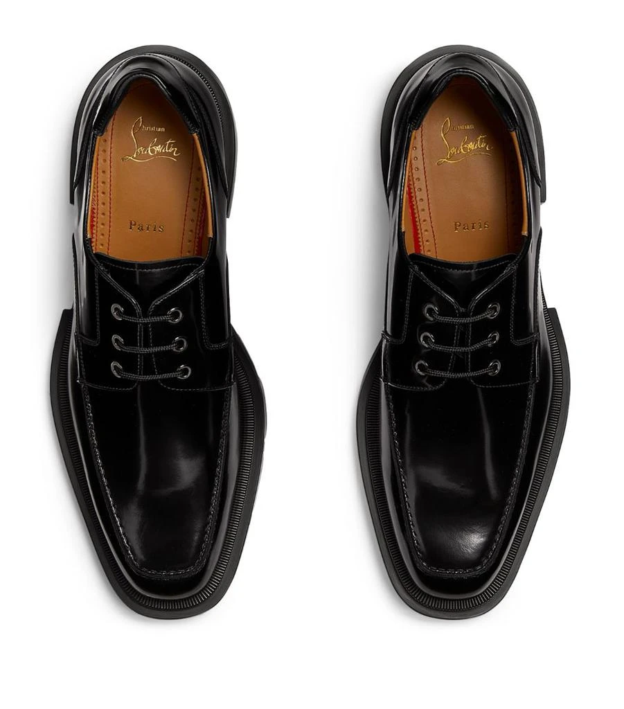 Christian Louboutin Our Georges L Leather Derby Shoes  display picture 1