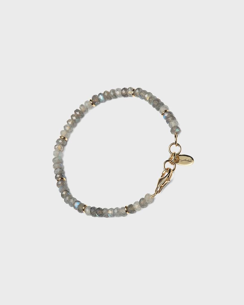 Jan Leslie Men's Labradorite Beaded Bracelet