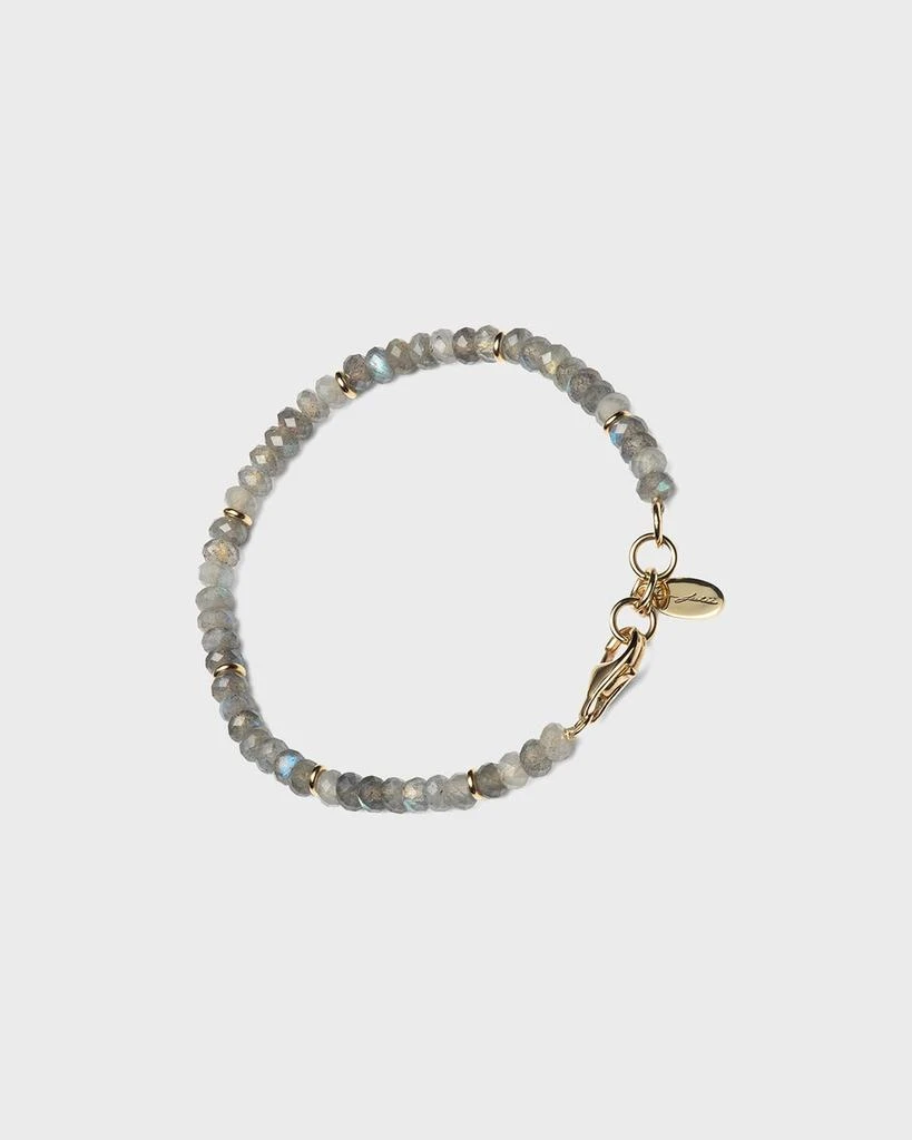 Jan Leslie Men's Labradorite Beaded Bracelet 2