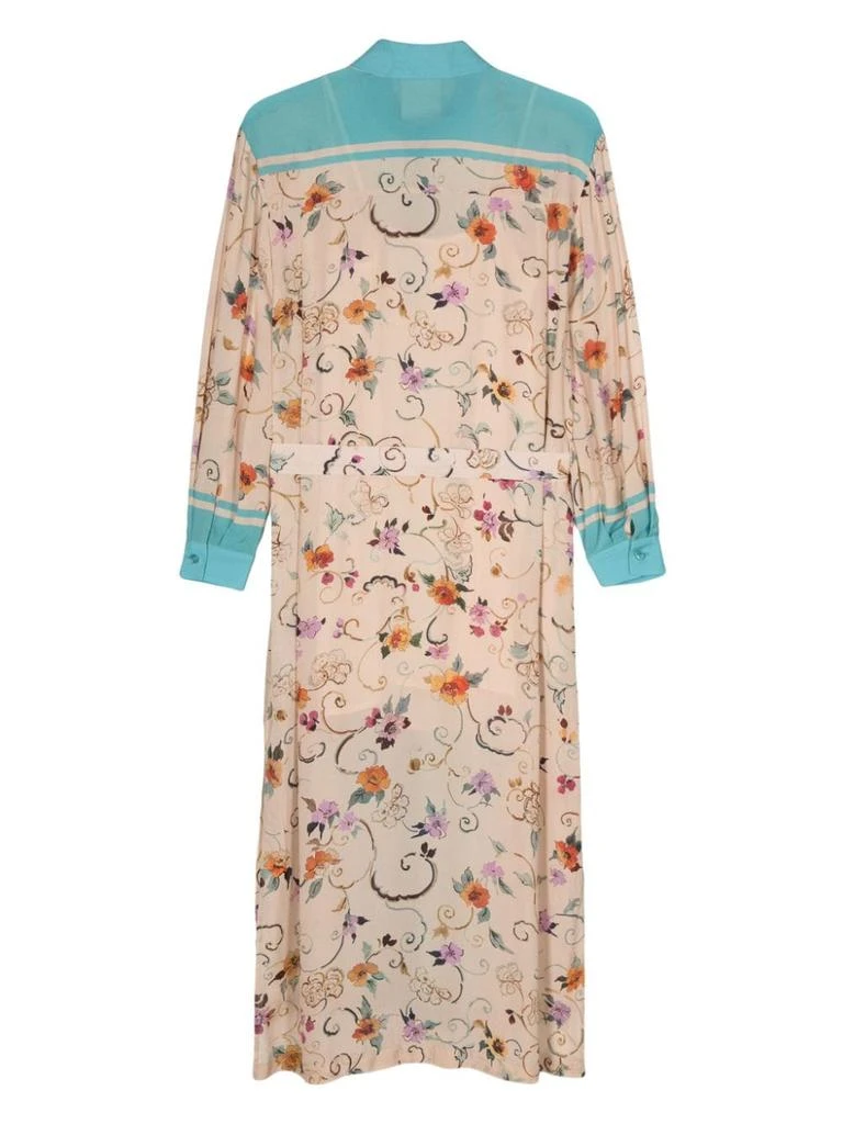 Semicouture SEMICOUTURE - Phipa Flower Print Shirt Dress 2