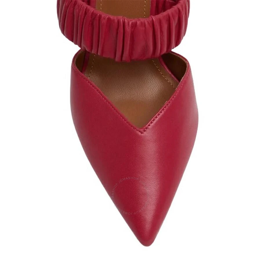 Malone Souliers Matilda 85 Pointed Leather Mules in Cherry 3