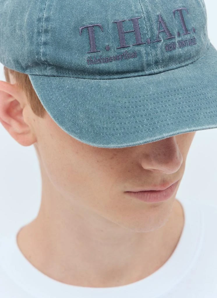 thisisneverthat Thisisneverthat® T H A T Washed Baseball Cap 3