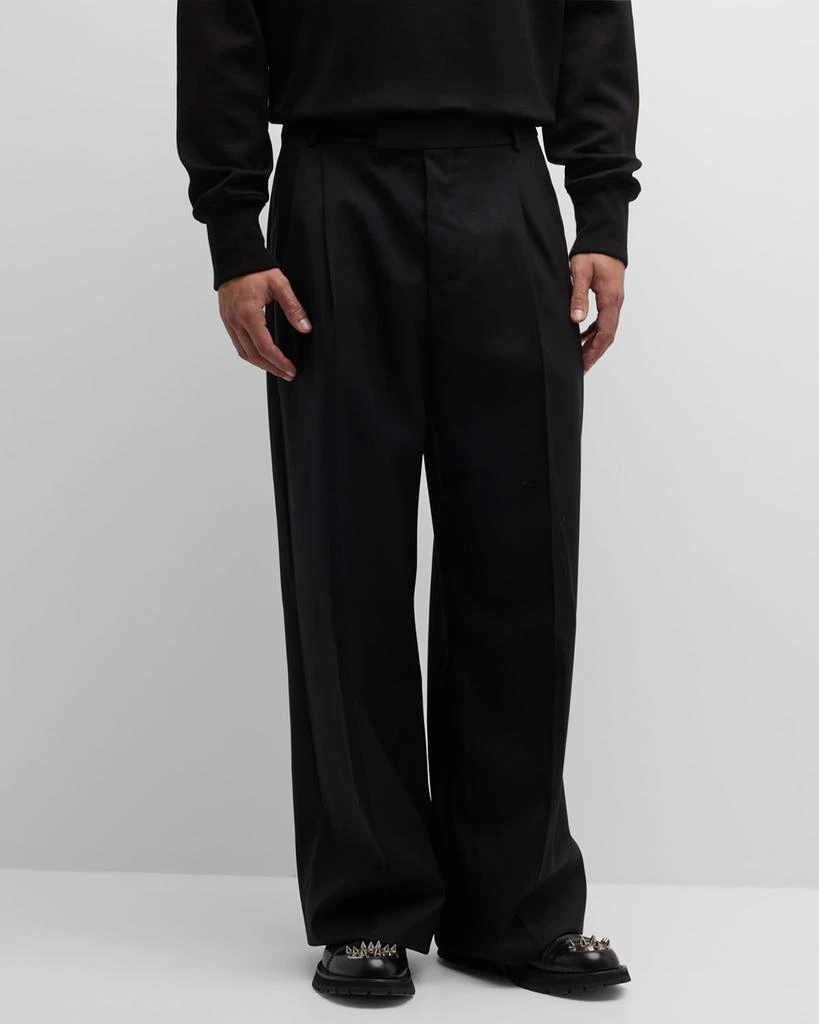 Alexander McQueen Men's Baggy Tailored Wool Dress Pants - Compare Prices  from 4+ Stores - Free Shipping - BeyondStyle