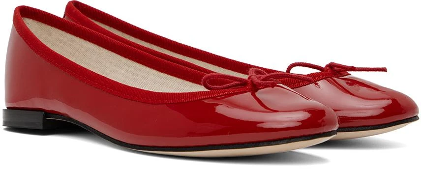 Repetto Red Cendrillon Ballerina Flats 4
