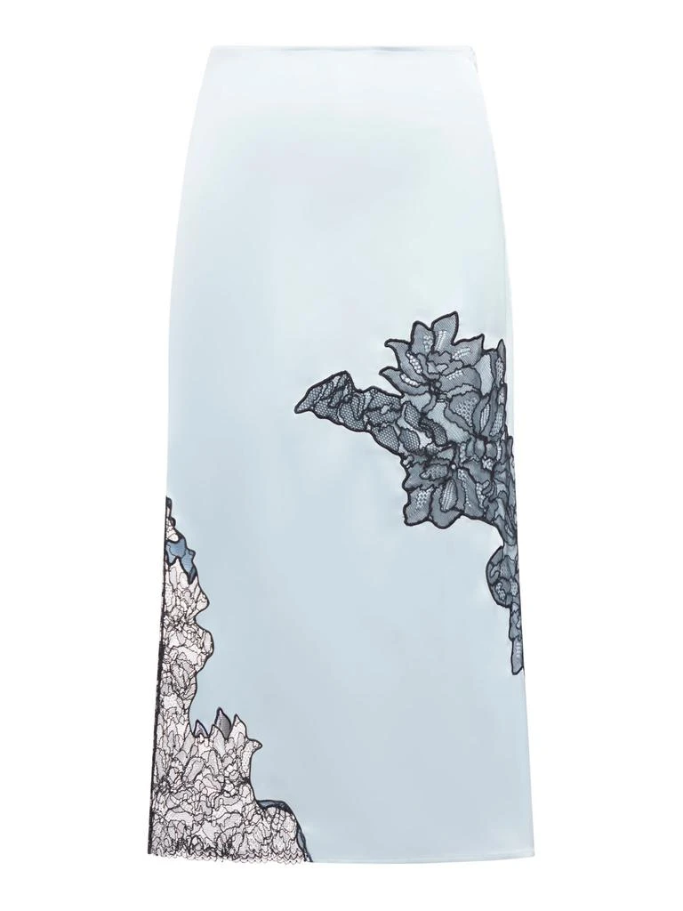 Ganni SATIN LACE SKIRT 1