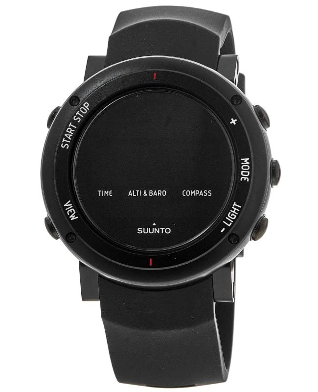 Suunto Suunto Core Alu Deep Black Digital Dial Aluminum Silicone Strap Unisex Watch SS018734000-PO 1