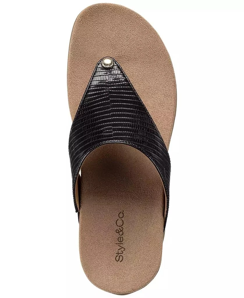 Style & Co Women's Riioo Thong Flat Sandals, Created for Macy's 7