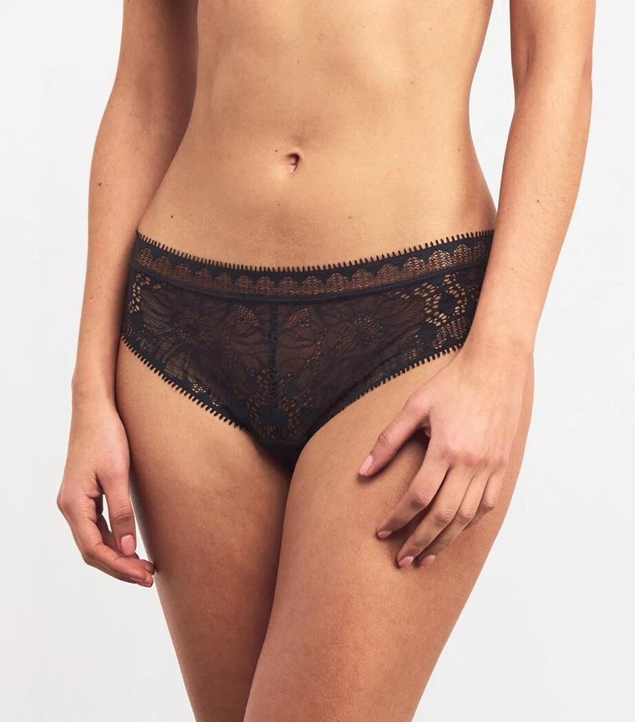 Chantelle Lace Floral Tanga 4