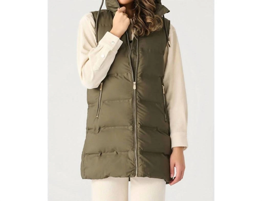 Dex Dex - Hooded Puffer Vest 5