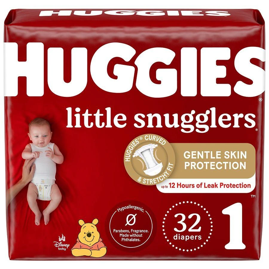 Huggies Baby Diapers Size 1 (8-14 lbs) 1