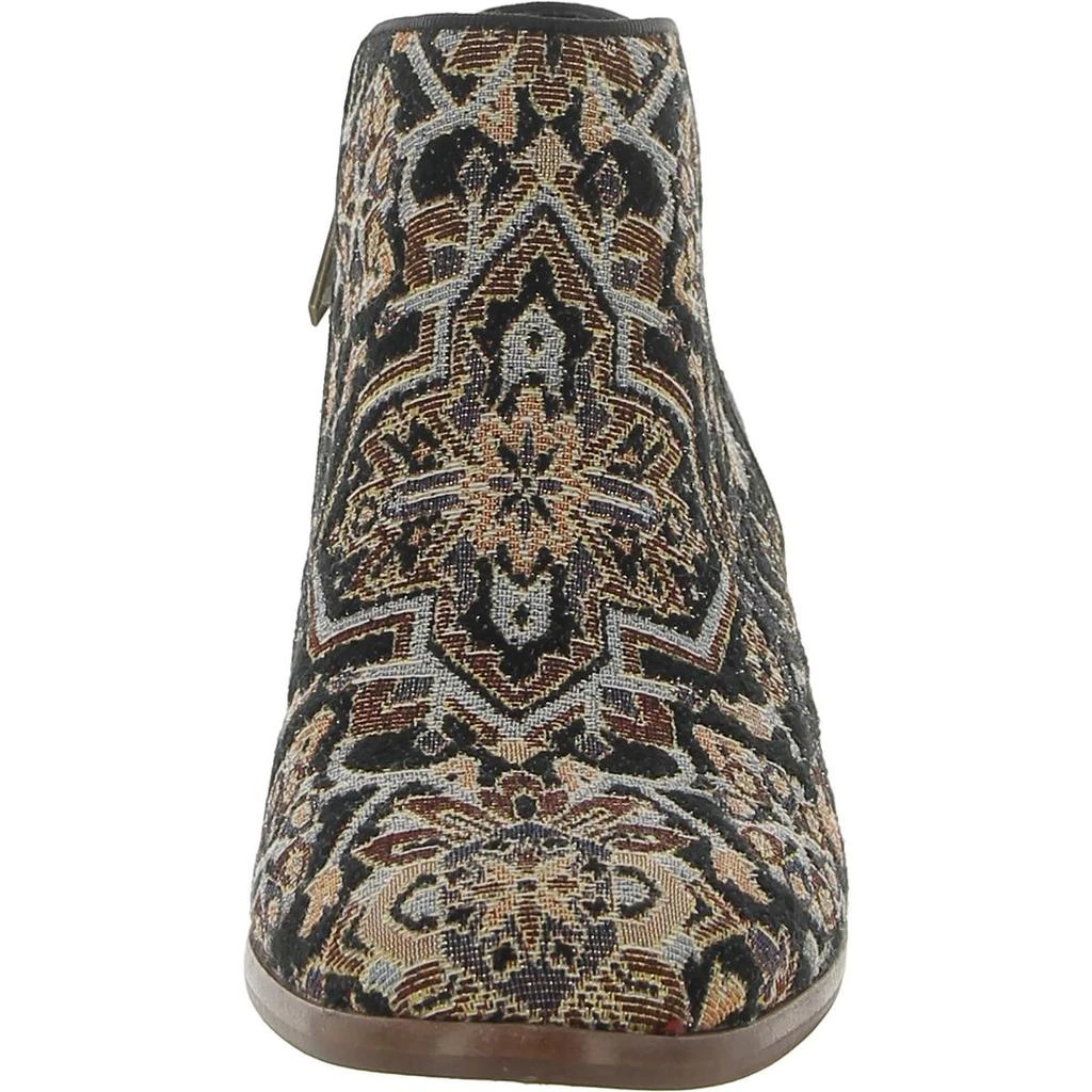 Sam Edelman Petty Womens Contrast Trim Block Heel Ankle Boots 2