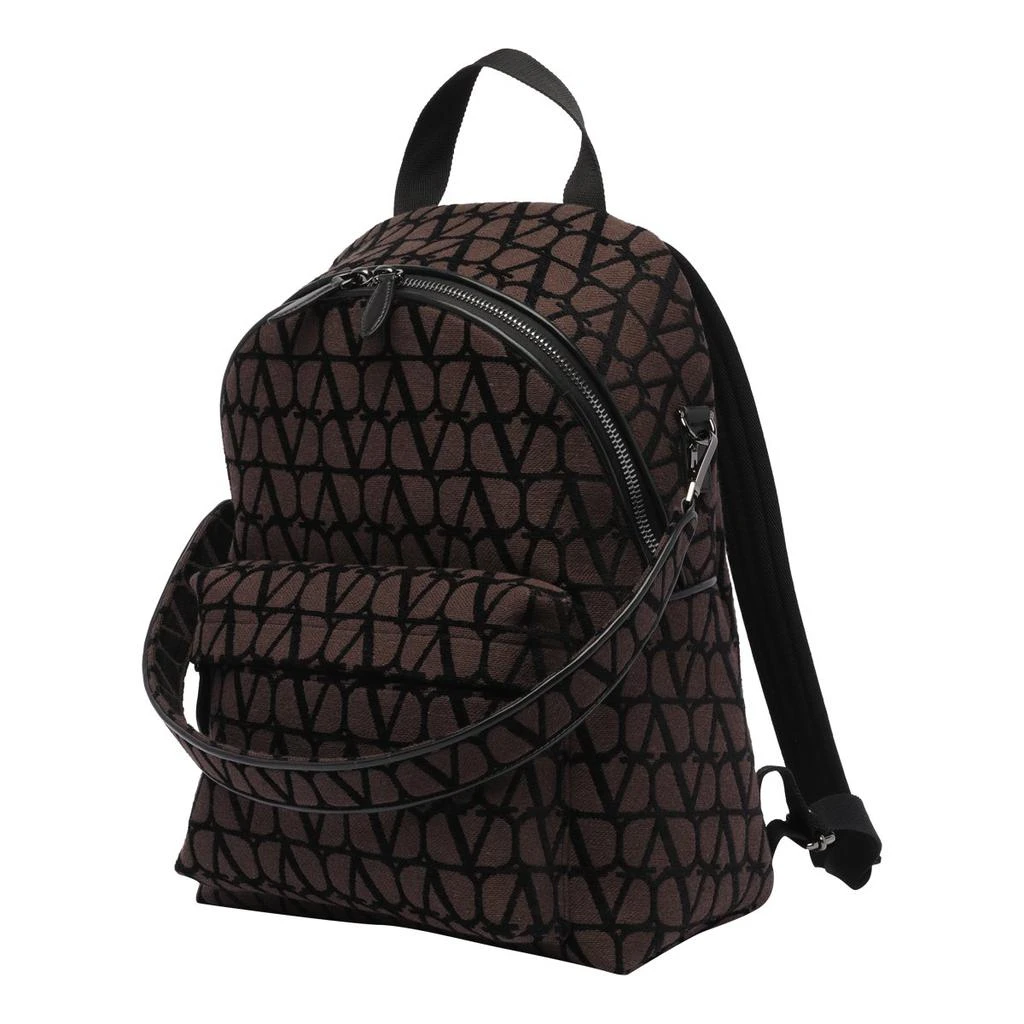 Valentino Valentino Toile Iconographe Zip-Up Backpack 4