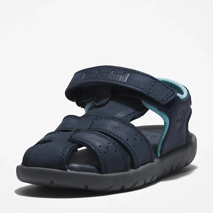 Timberland Nubble Fisherman Sandal for Youth in Navy 8