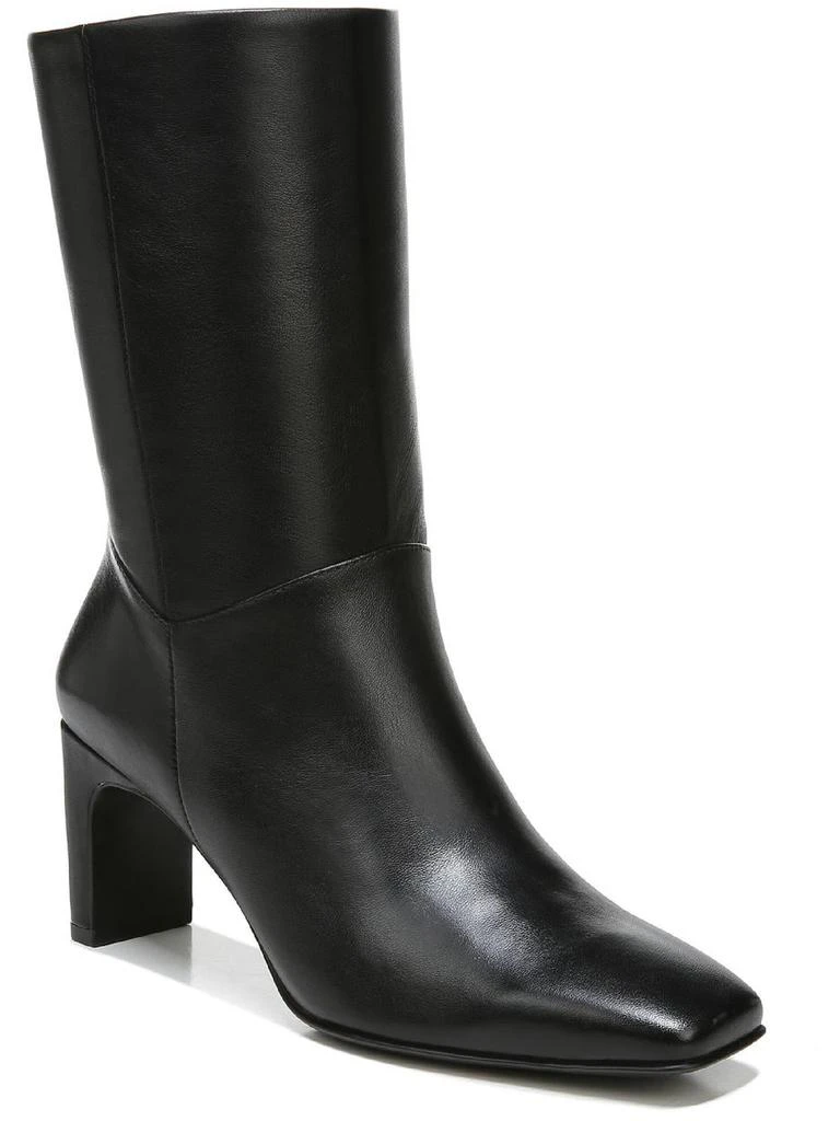 Naturalizer Platt Womens Zipper Square Toe Mid-Calf Boots 1