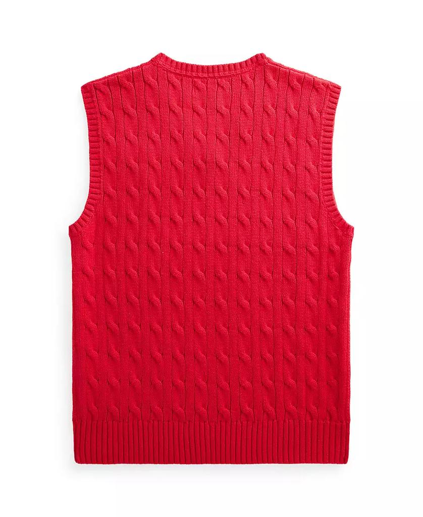 Ralph Lauren Big Boys Cable- Knit Sweater Vest