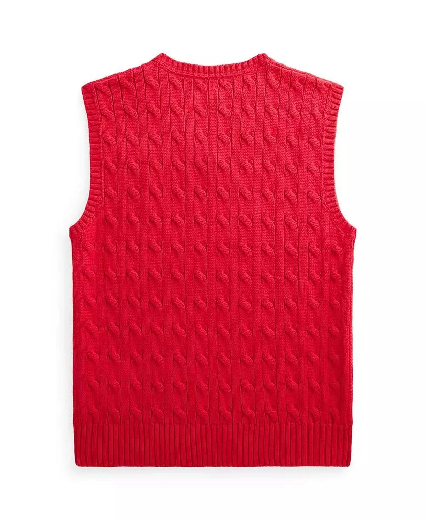 Polo Ralph Lauren Big Boys Cable- Knit Sweater Vest 2