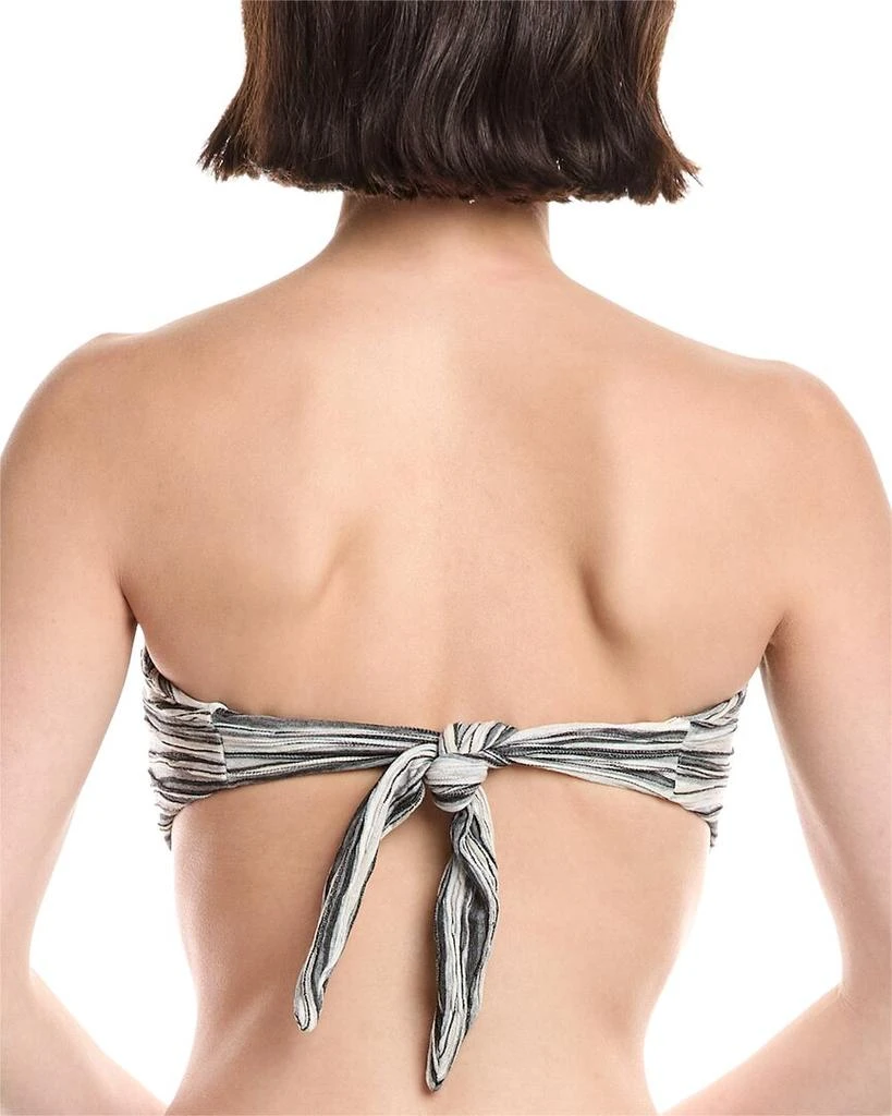 Montce Tori Ties Bandeau Bikini Top 2