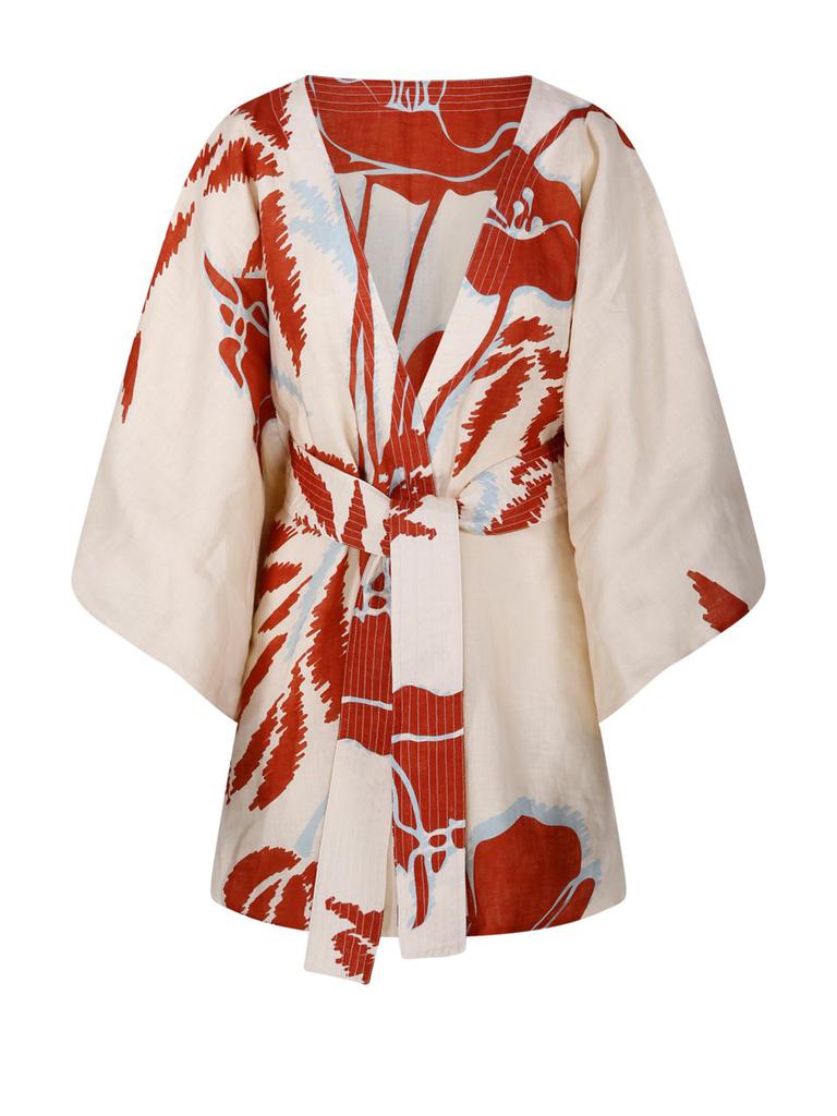 Juan de Dios Juan de Dios Kimono Wrap Dress