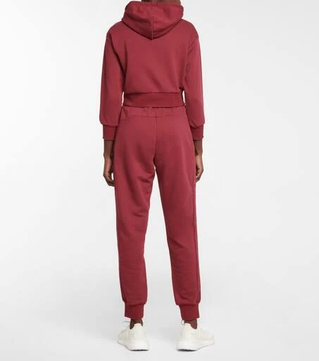 Adam Selman Sport Cropped cotton-blend hoodie 3